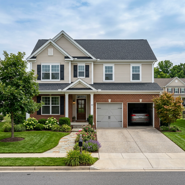 Узкий таунхаус 110 кв.м