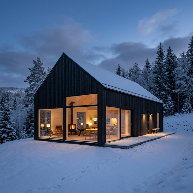 Скандинавский дом 130 кв.м